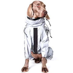 Dog Jumpsuit Waterproof Raincoat